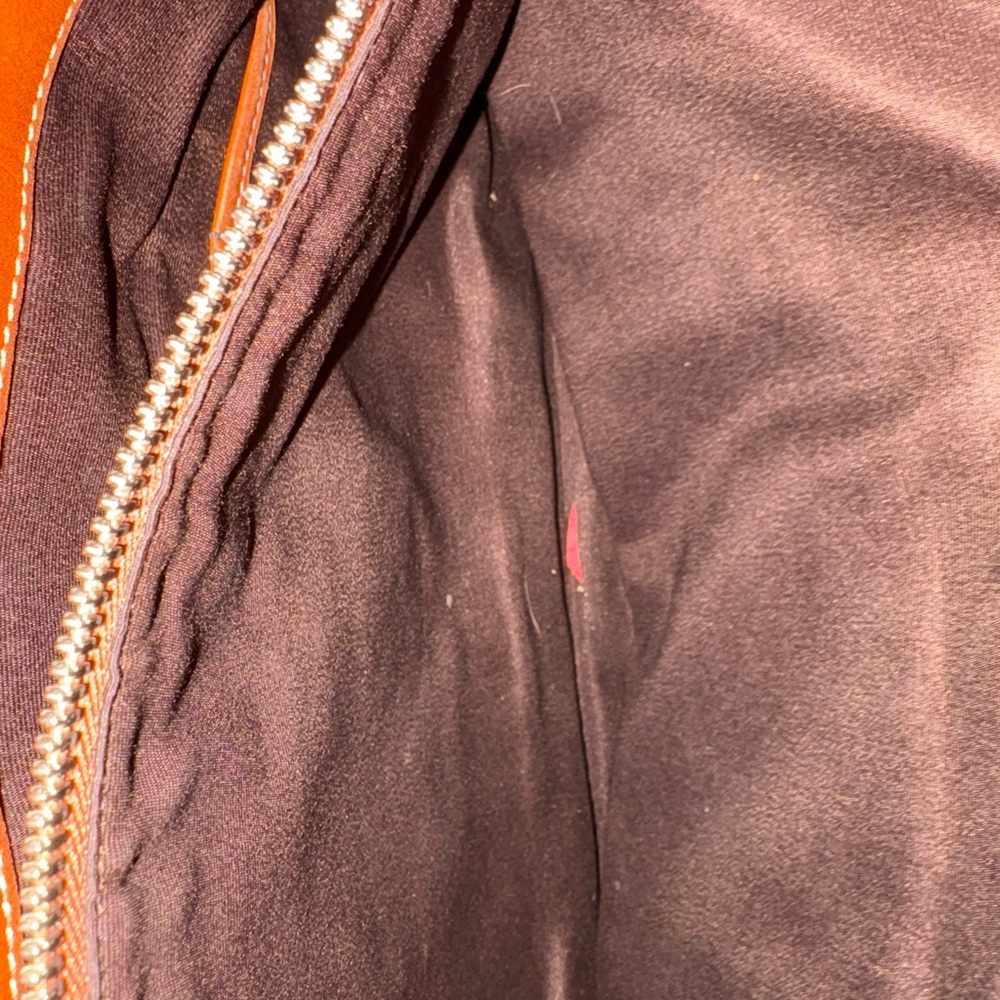 Coach Tan Leather Men's Messenger Bag - Picture 6 of 8